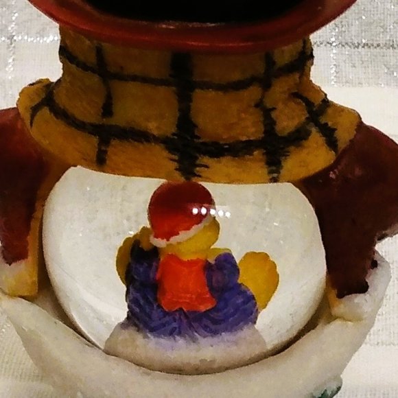 World Bazaars Holiday Waterball/Snow Globe Snowman & Teddy Bear With Box - Picture 6 of 14